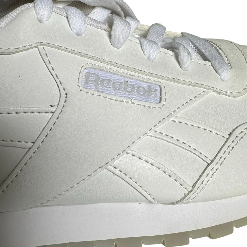 NWOT REEBOK CLASSIC HARMAN RUN ‘S’ PRIDE WHITE SNEAKERS SIZE 11